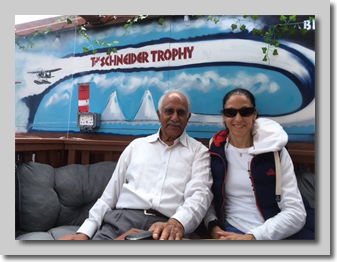 Riaz and Natalie at Sandown